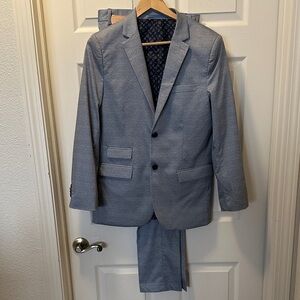Isaac Mizrahi Kids Gray Suit Set (Size 20)